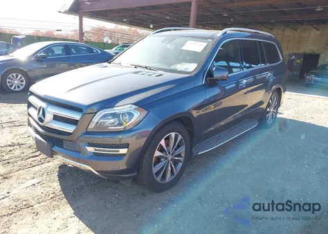 2016 Mercedes-Benz Gl 450 4Matic из США, поврежденный, VIN 4JGDF6EE1GA634733